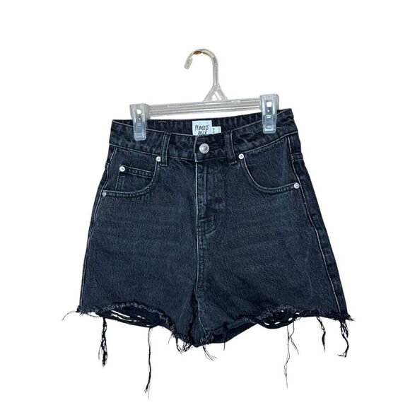 Princess Polly Pants - Princess Polly‎ Black High Rise Shorts Size 2